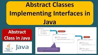 The abstract class implements the interface | Java abstract class | Java Tutorial