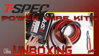 T SPEC power wire kit unboxing