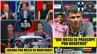 MONTERREY RECIBIÓ A MESSI y se viene un CALIENTE juego entre RAYADOS vs Inter Miami | Futbol Picante