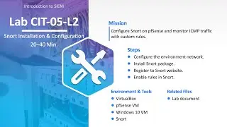 CIT-05-L2 Snort Installation & Configuration