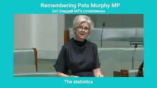 Zali Steggall MPs condolences to Peta Murphy MP, shared by Helen Haines MP