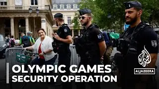 Major security operation in place to guard Paris Olympics games