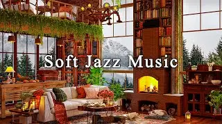 Stress Relief with Relaxing Jazz Music ☕ Cozy Coffee Shop Ambience & Soft Jazz Instrumental Music