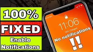 SOLVED || Not getting notifications on iphone 12 || Latest 2021