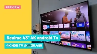 The Different realme (43 inch) 4K android Tv Review - Best Budget 4K HDR Tv?