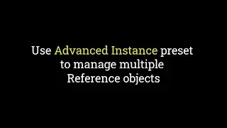 Cinema 4D Advanced Instance Preset Demo