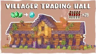 Minecraft: How to Build a Villager Trading House | Tutorial (EASY)