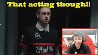 Bjergsen And Doublelift React To Their 100T Announcement Video...