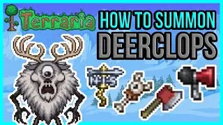 Terraria 1.4.3 - Deerclops | How To Summon New Boss & ALL Drops