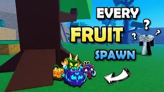 ALL Fruit Spawn Locations in EVERY Sea | Blox Fruits