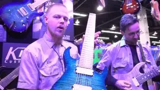 NAMM 2015 - Kiesel Guitars Vader Headless Guitar