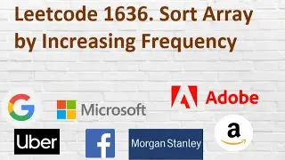 Leetcode 1636  Sort Array by Increasing Frequency