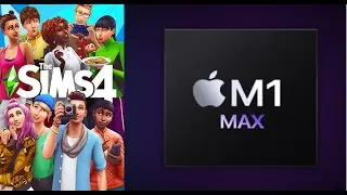 The Sims 4 on the 2021 MacBook Pro 14