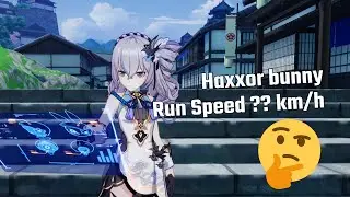 Haxxor bunny Run Speed ?? km/h