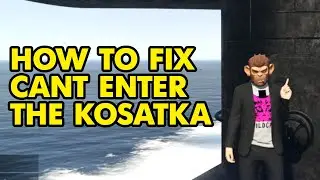 BUG FIX! Can't Enter Kosatka with Heist Equipment - Cayo Perico DLC - GTA 5 Online