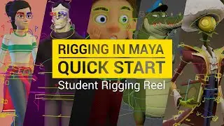 Rigging in Maya | Quick Start Student Rigging Demoreel 2022