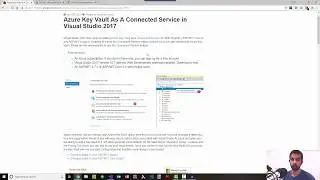 How to use Azure Key Vault as a Connected Service