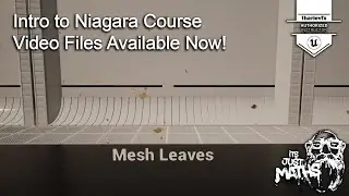 Intro To Niagara - Course Videos Available Now!