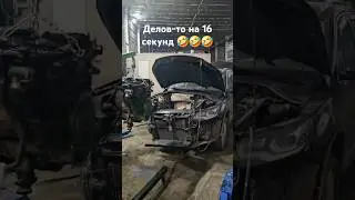 Установка двигателя в Volkswagen Tiguan. Своими руками. Легко и просто! 