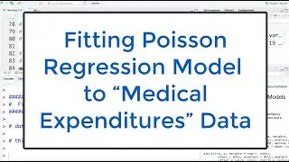 9.8 Poisson Regression in R: Fitting a Model To Count Data in R