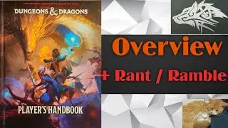 🐉 Overview of the 2024 player's handbook for Dungeons and Dragons 5th edition 2024 version,  WotC