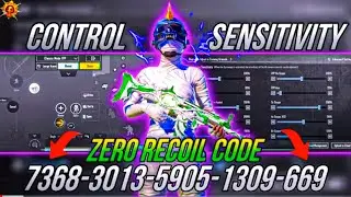 NEW UPDATE 3.2 !!🔥BEST SENSITIVITY CODE+CONTROL SETTINGS BGMI/PUBG MOBILE | BGMI AFTER UPDATE 3.2