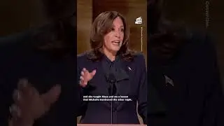 Kamala Harris Pays Tribute to Mother During DNC Speech