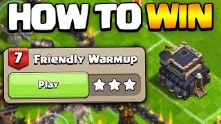 How to Easily 3 Star Friendly Warmup Challenge | Haaland's Challenge 7 - Clash of Clans