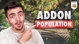 Cet add-on BLENDER est une RÉVOLUTION ! Population