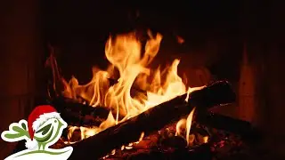 Instrumental Christmas Music with Fireplace 24/7 • Merry Christmas!