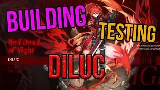 Live | Building Diluc and obtaining Diluc Skin! Genshin Impact 3.5