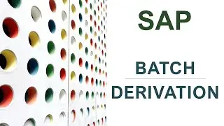 What is Batch Derivation in SAP PP | SAP Batch Derivation | SAP PP-PI | Setup Batch Derivation in PP