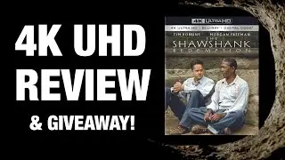 THE SHAWSHANK REDEMPTION 4K ULTRAHD BLU-RAY REVIEW | SPECIAL UNBOXING & GIVEAWAY!