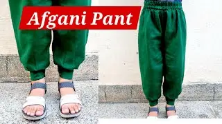 Kids Afgani Pant//5-6 Year Girl's Afgani Pant//Step By Step//Easy Pant Cutting And Stitching #pants