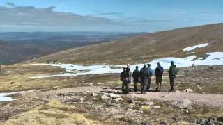 CAIRNGORM MOUNTAIN - WALK AT THE TOP