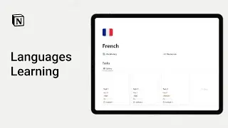 The Ultimate Notion Language Learning Template