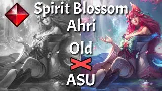 How is Spirit Blossom Ahri REWORKED? | Skin Comparison