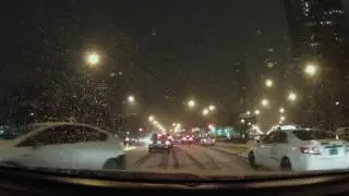 " Classic Drive " Chicago Snow 12/10/2016