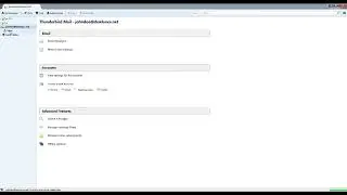 How to check for new email in Mozilla Thunderbird in cPanel - Course +HD + Latest - P53