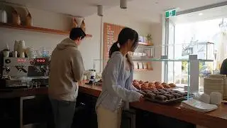 working at a bakery cafe in sydney | behind the scenes of coffee & pastry trials 🥐