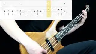 Hole - Malibu (Bass Cover) (Play Along Tabs In Video)