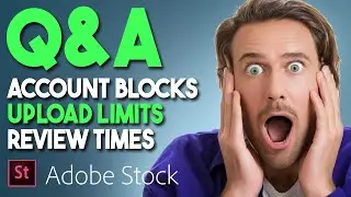 Stock Photo, Generative AI Q&A: Review Times, Blocked Accounts, Earnings & More #ai #adobestock