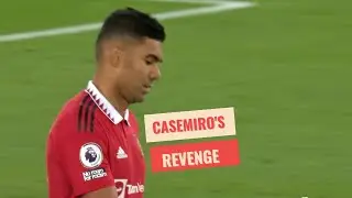 Casemiro’s sweet revenge