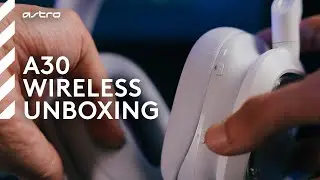 ASTRO A30 Wireless Headset Unboxing