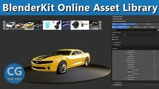 BlenderKit Online Asset Library Addon - Blender 2.91