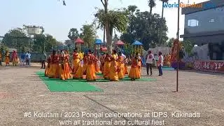 #5  2023 Bhogi Pongal Sankranti celebrations at IDPS, Kakinada with traditional and cultural fiesta