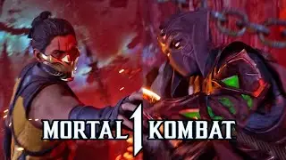 MK1 Noob Saibot Vs Scorpion Fight Scene