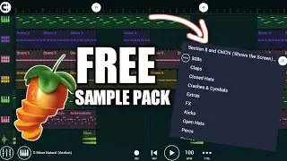 FREE Hip Hop Drum kits To Start Making Beats | FL Studio Mobile 2022