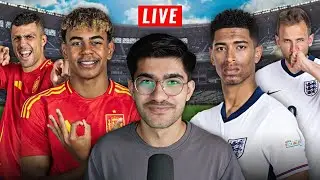 SPAIN vs ENGLAND | EURO 2024 FINAL LIVE WATCHALONG