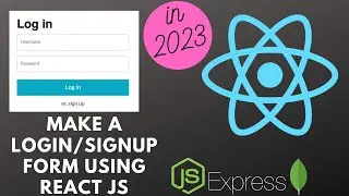 Login and Signup tutorial in React JS with node ,express and mongoDB in 2024 | MERN stack tutorial